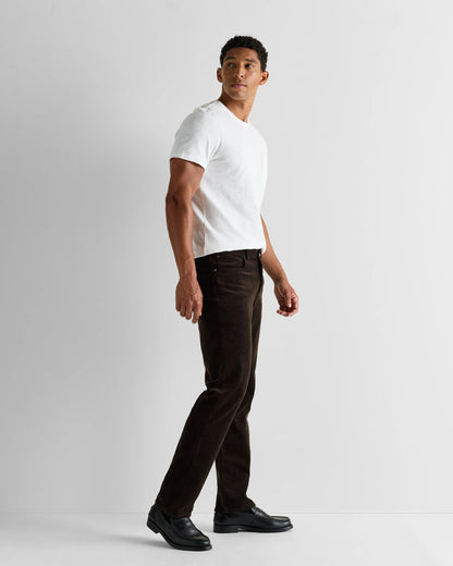 Organic Stretch Corduroy 5-Pocket Pants - 30X30 / Espresso