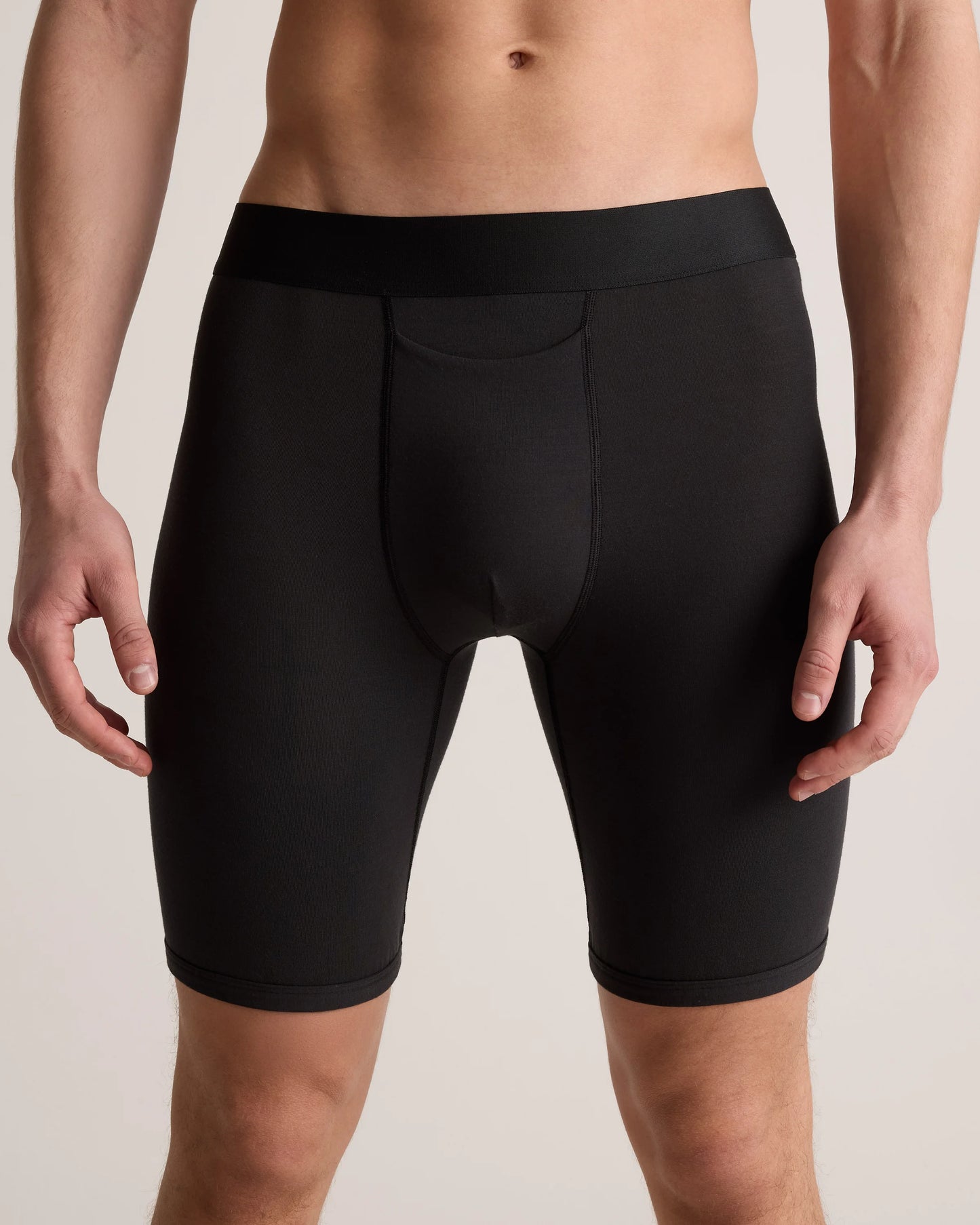 Micromodal 8" Boxer Brief (3-pack) - S / Black