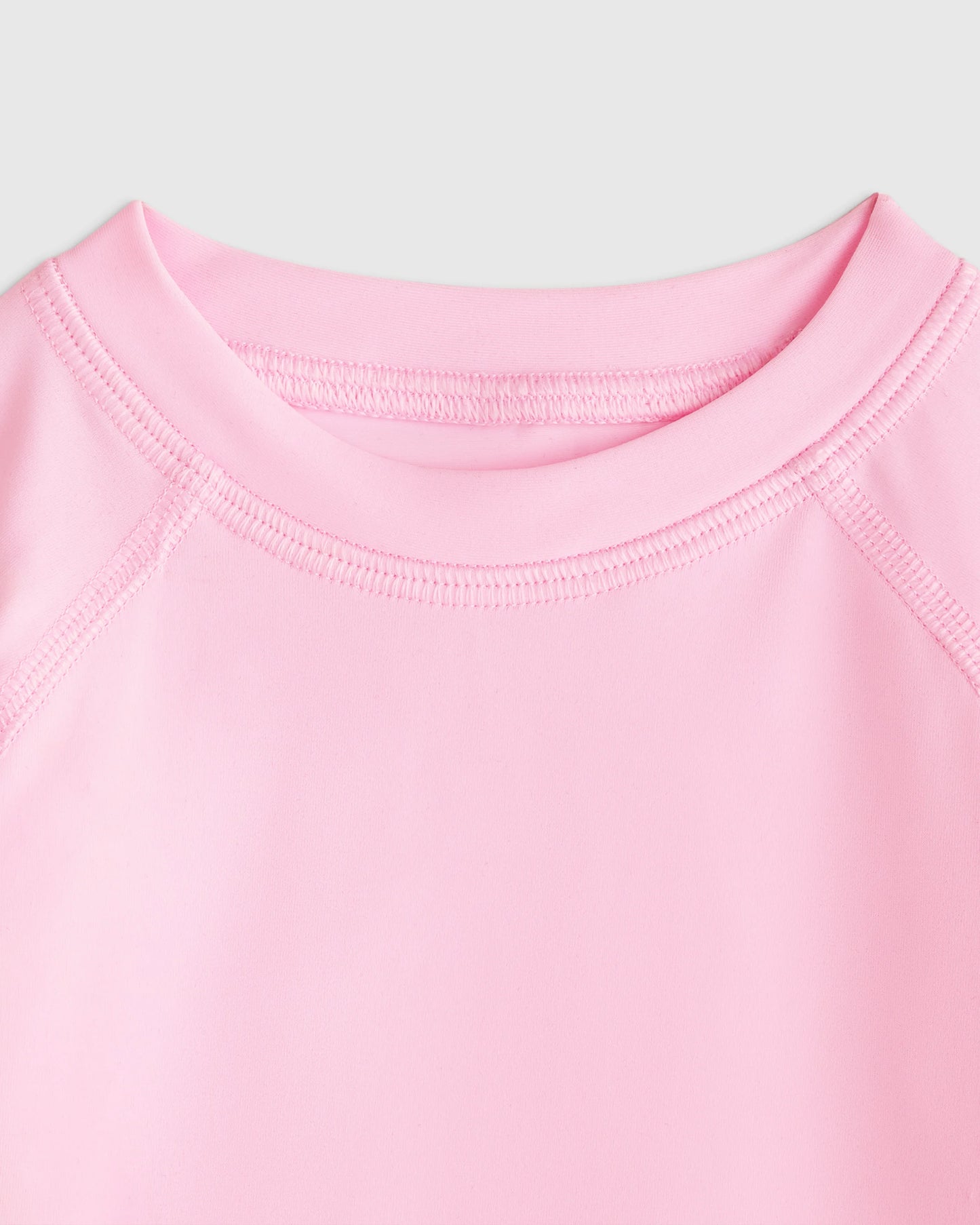 Long Sleeve Raglan Rash Guard - 6-9M / Island Aqua