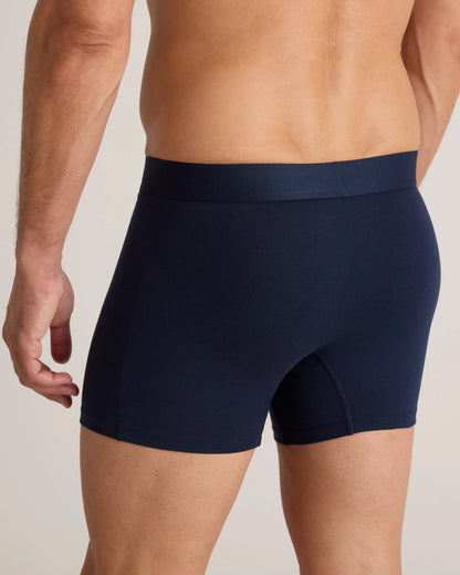 Organic Cotton 4'' Trunk (3-pack) - XS / Light Grey