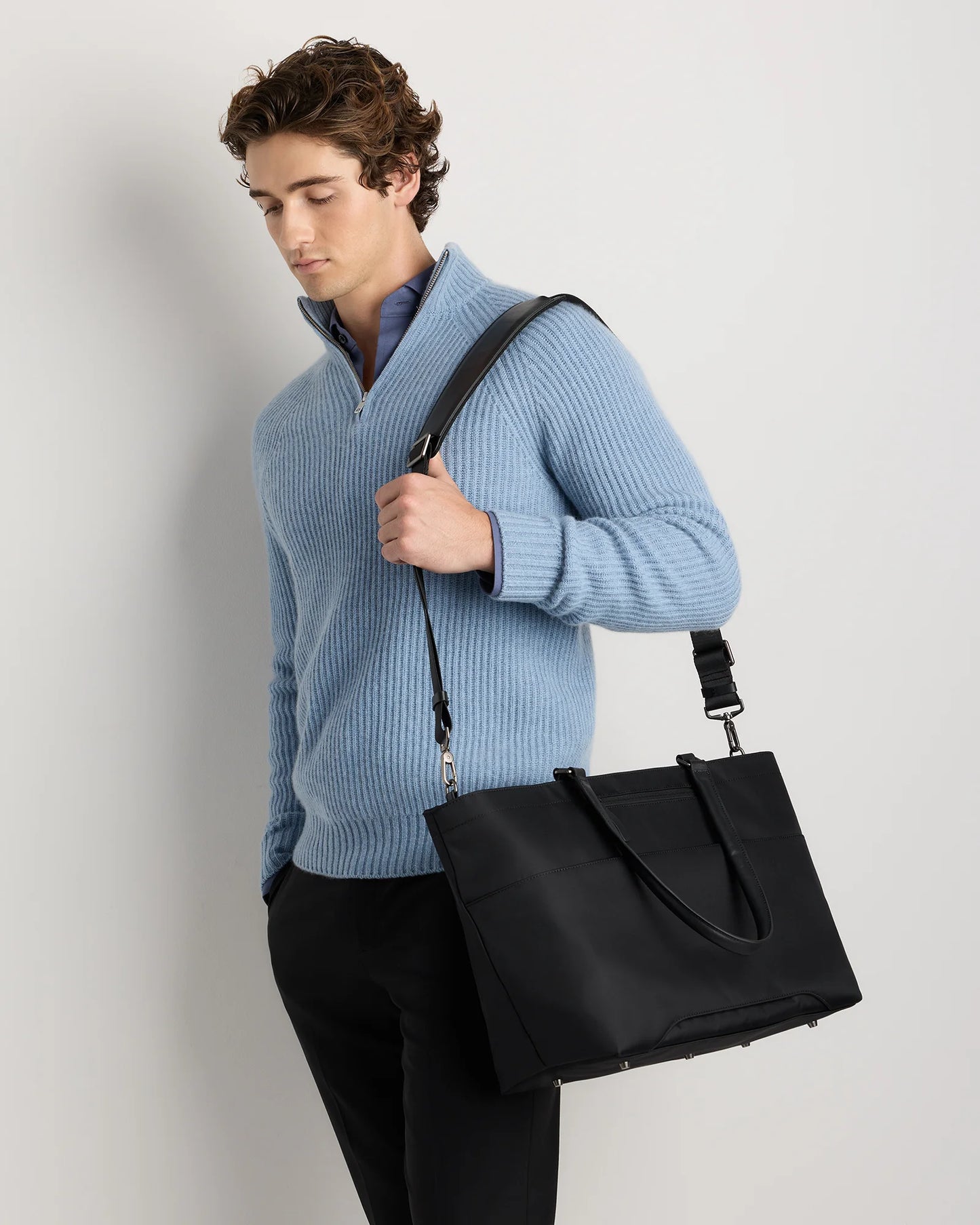 Voyage Nylon Travel Tote - One Size / Black