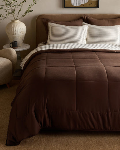 Bamboo Comforter - Twin / Soft Pink