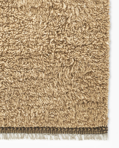 Dover Wool Shag Rug - 5' x 8' / Natural