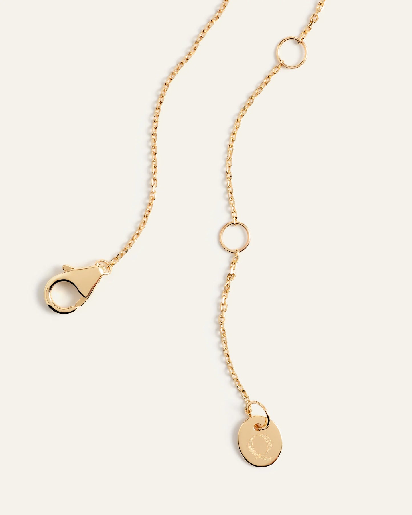 14K Gold Lab Grown Diamond Bezel Necklace - One Size / Yellow Gold