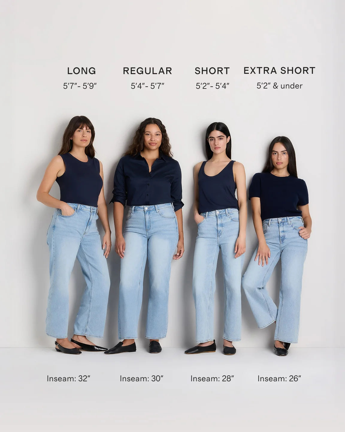 Bella Stretch Relaxed Straight Jeans - 24 / Atlantic Blue