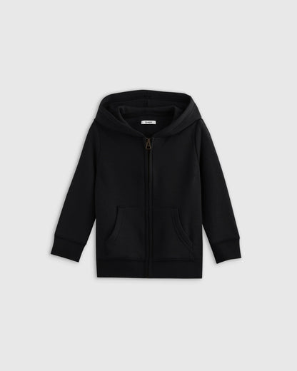 SuperSoft Fleece Zip Up Hoodie - 0-3M / Soft Sage