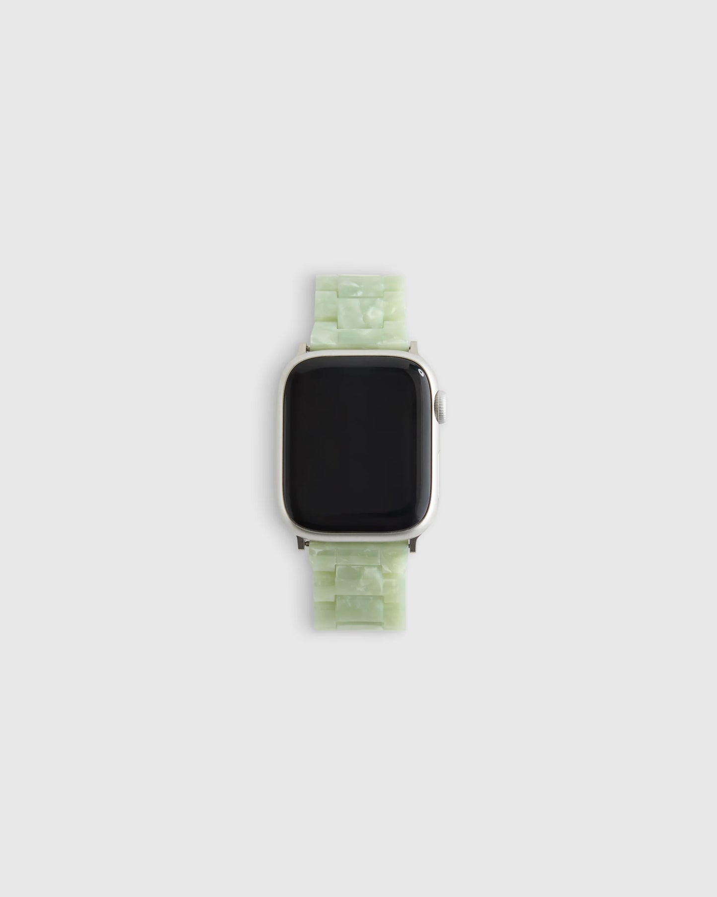 Acetate Smartwatch Band - 38mm - 42mm / Grey Tortoise