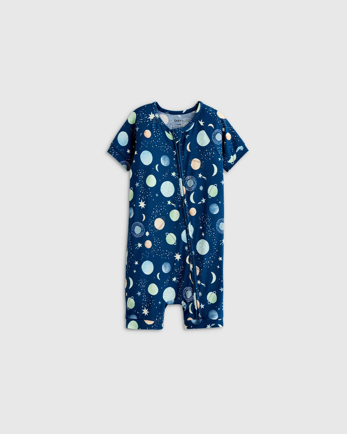 Bamboo Shortie Onesie Pajama - 2T / Sunshine