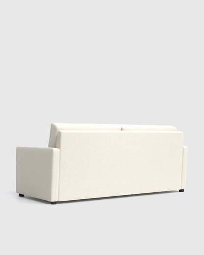 Brennan Sofa in Performance Chenille Linen Blend - 7ft / Snow