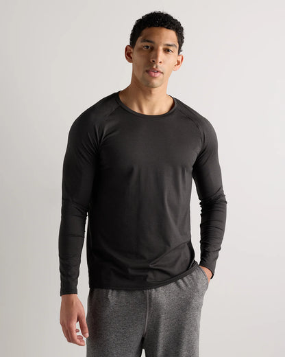 Flowknit Breeze Performance Long Sleeve Tee - XS / Heather Grey
