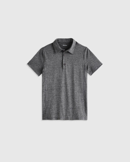 Flowknit Breeze Polo - 2T / Heather Ocean Navy