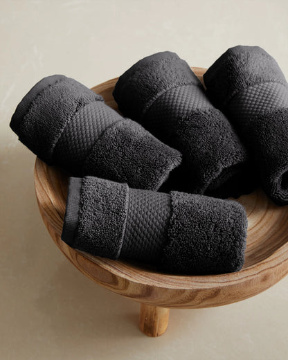 Turkish Ultra Plush Washcloth (Set of 4) - One Size / Mineral