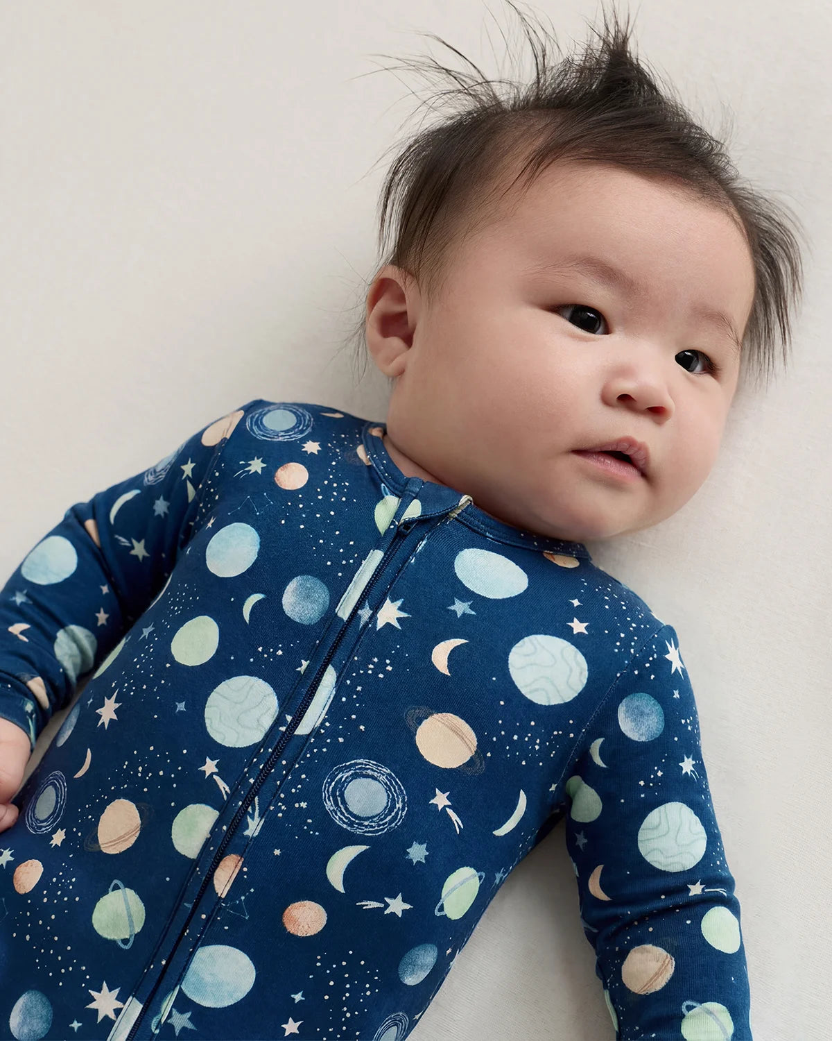 Bamboo One Piece Pajama - 0-3M / Wildflower Dreams