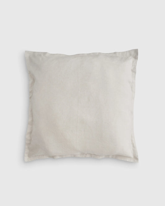 European Linen Euro Sham - Euro / Sand