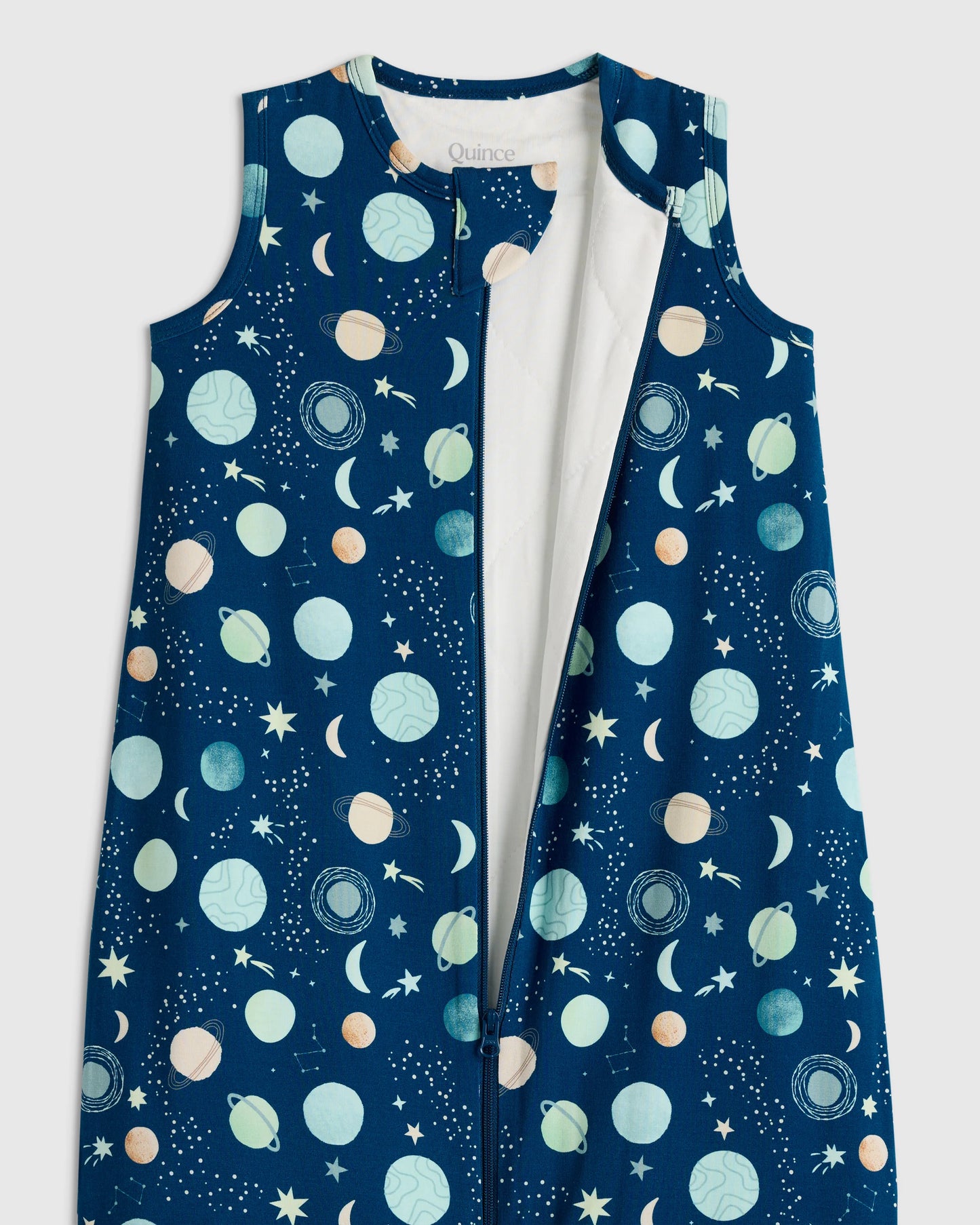 Bamboo Sleep Bag Walker 1.5 TOG - M / Colony Blue