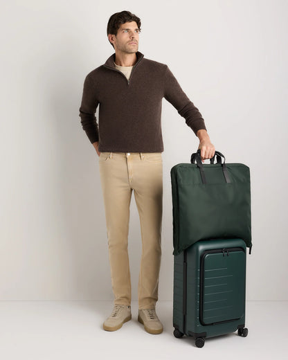 Voyage Nylon Garment Bag - One Size / Dark Green