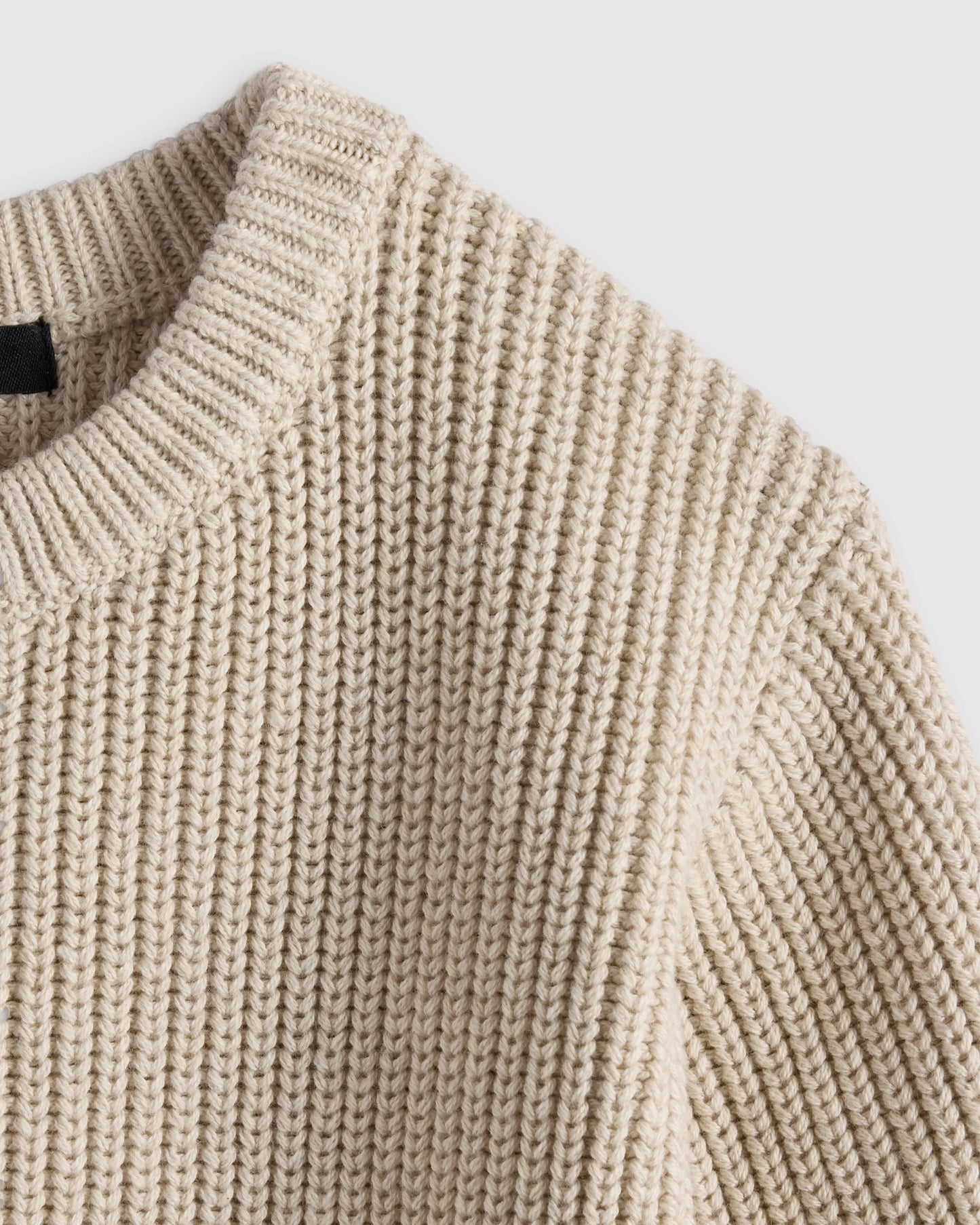 100% Organic Cotton Fisherman Tunic Sweater - 3-6M / Navy