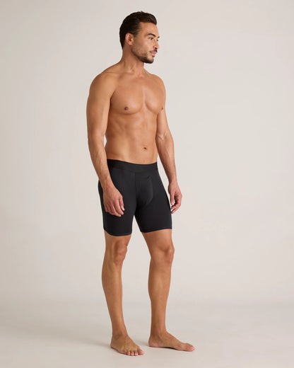 Micromodal 6" Boxer Brief (3-pack) - XS / Black