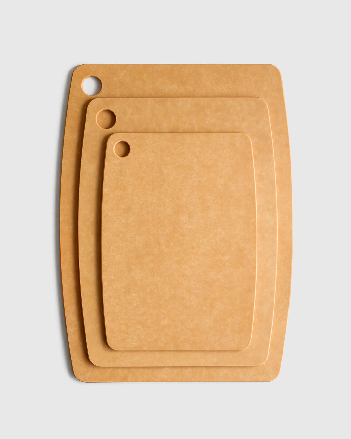 Composite Wood Cutting Boards, Set of 3 - One Size / Natural