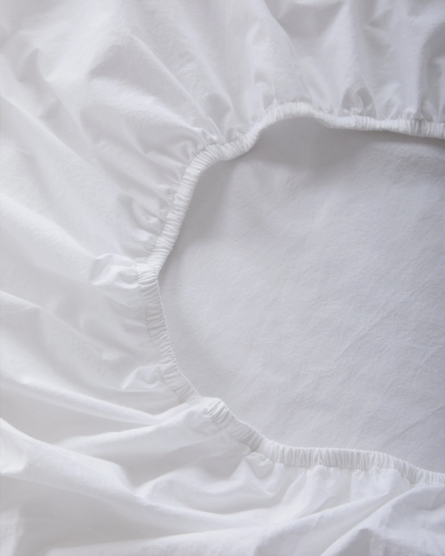 Organic Brushed Cotton Deluxe Bedding Bundle - Twin / White
