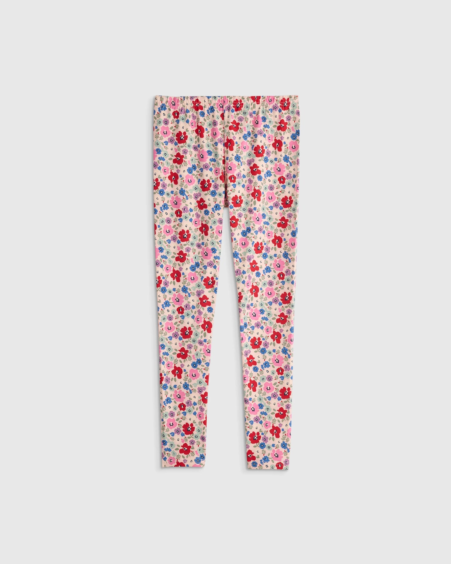 Organic Cotton Leggings - 2T / Red
