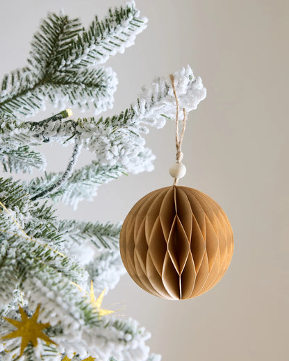 Frosted Fraser Fir Artificial Christmas Tree: Lit - 6.5' / Forest Green