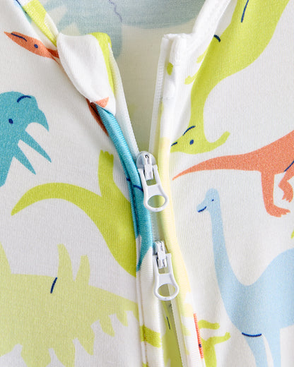 Bamboo One Piece Pajama - 0-3M / Wildflower Dreams