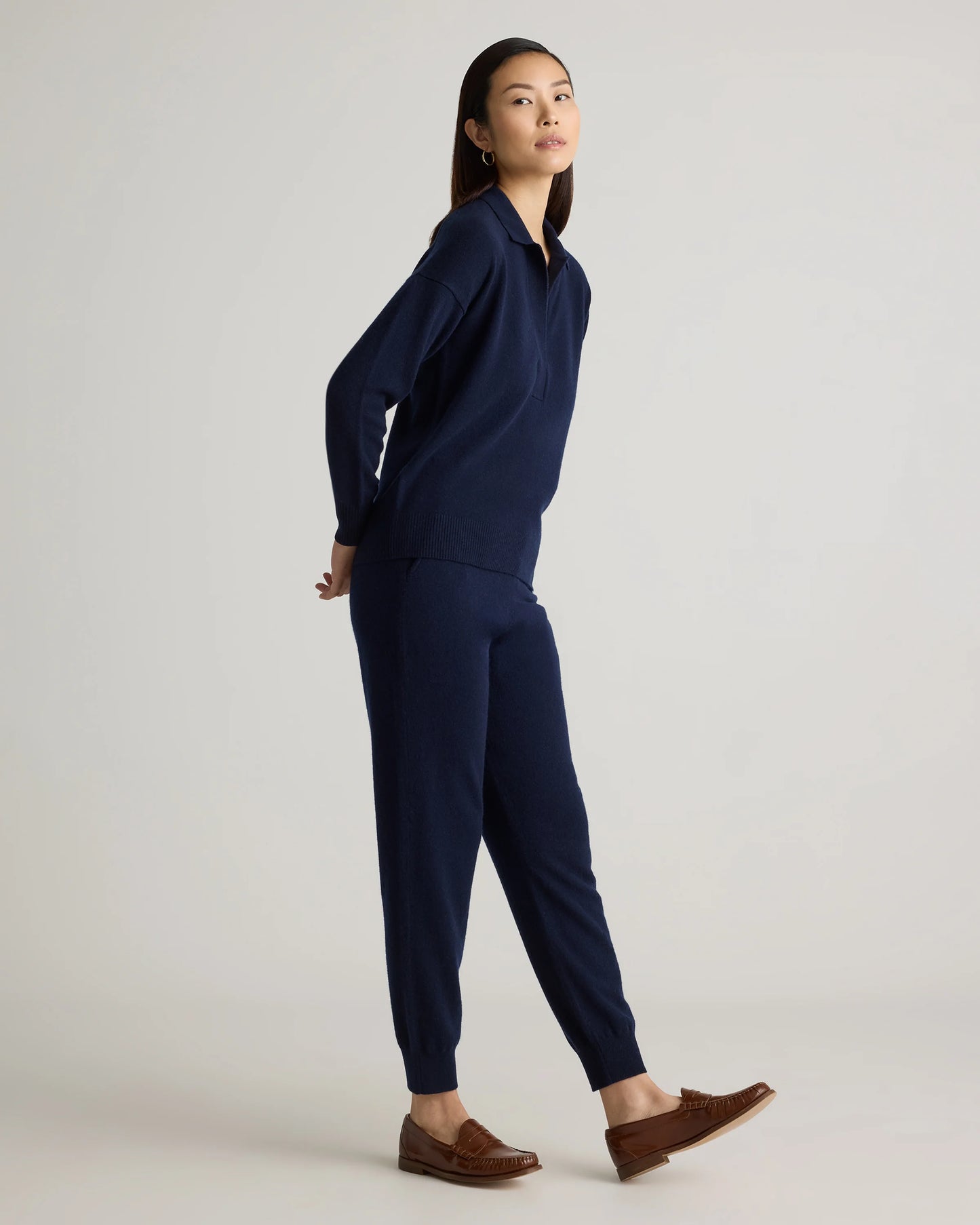Mongolian Cashmere Sweatpants - XS / Brown