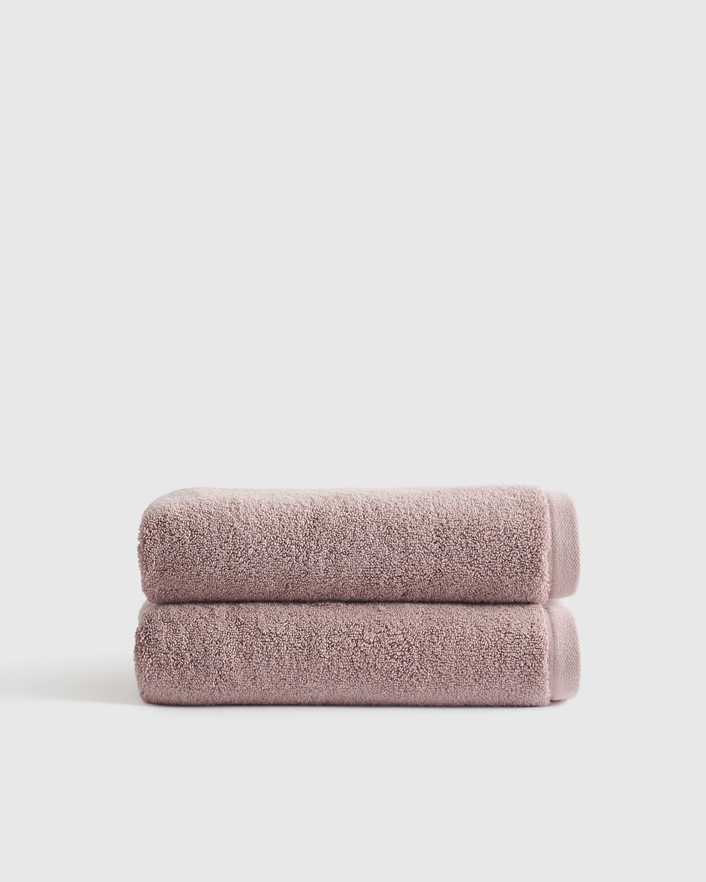 Plush Organic Turkish Cotton Hand Towel (Set of 2) - One Size / White