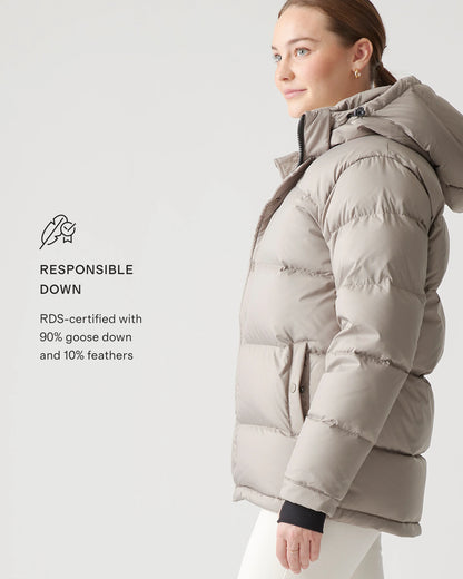 Responsible Down Puffer Jacket - XS / Sea Spray Green