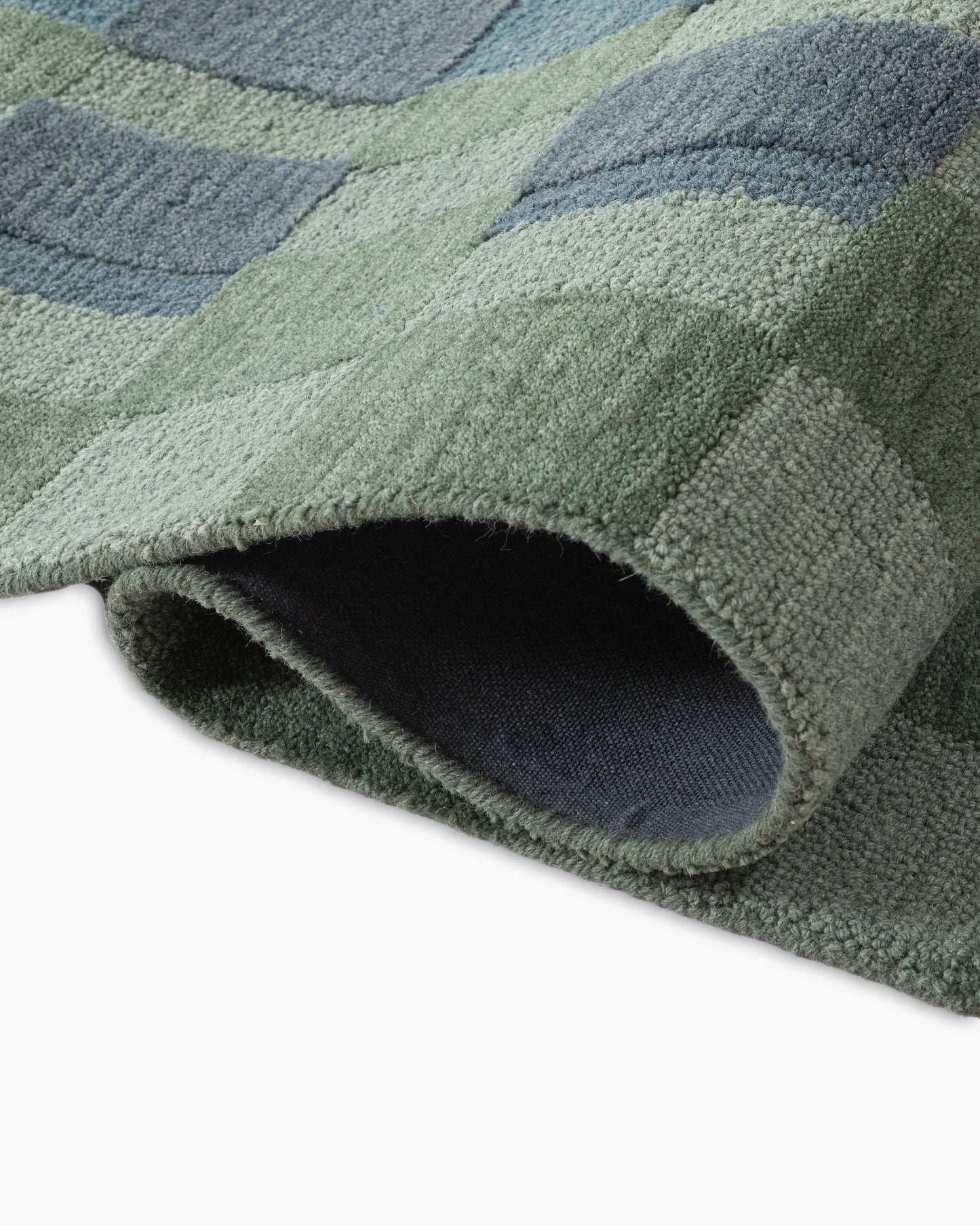 Maddox Wool Rug - 5' x 8' / Green