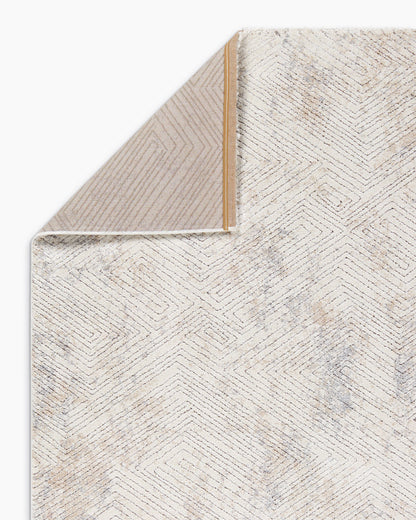 Mateo Plush Performance Rug - 5' x 7'6" / Light Grey