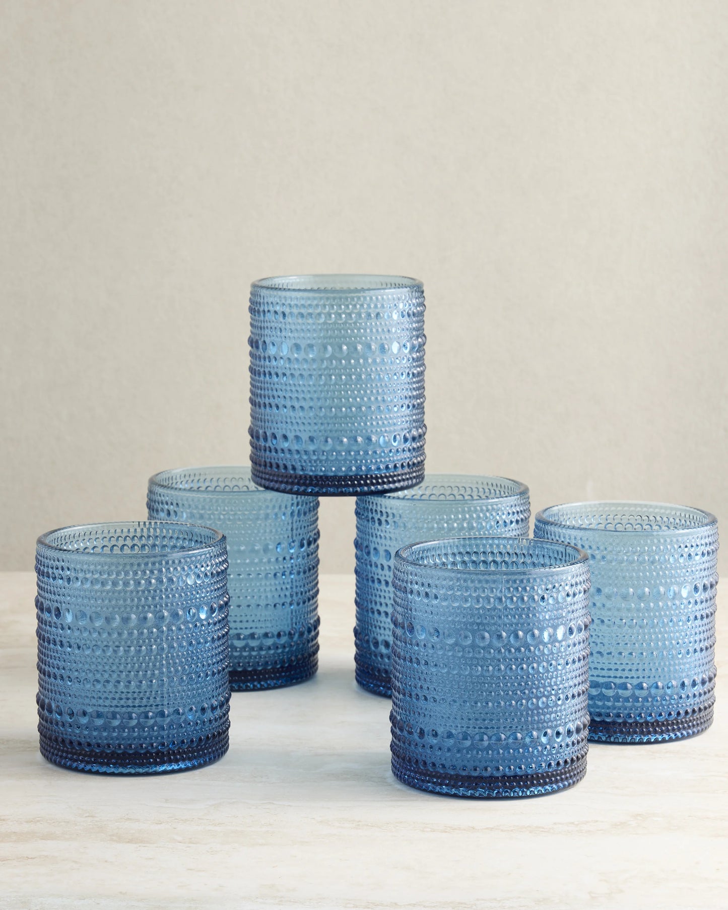 Jupiter Short Glass Tumbler (Set of 6) - One Size / Fern Green