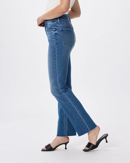 Bella Stretch Straight Jeans - 24 / Twilight Blue Fray