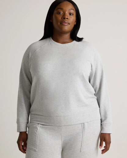 SuperSoft Fleece Crew - 1X / Dried Fig