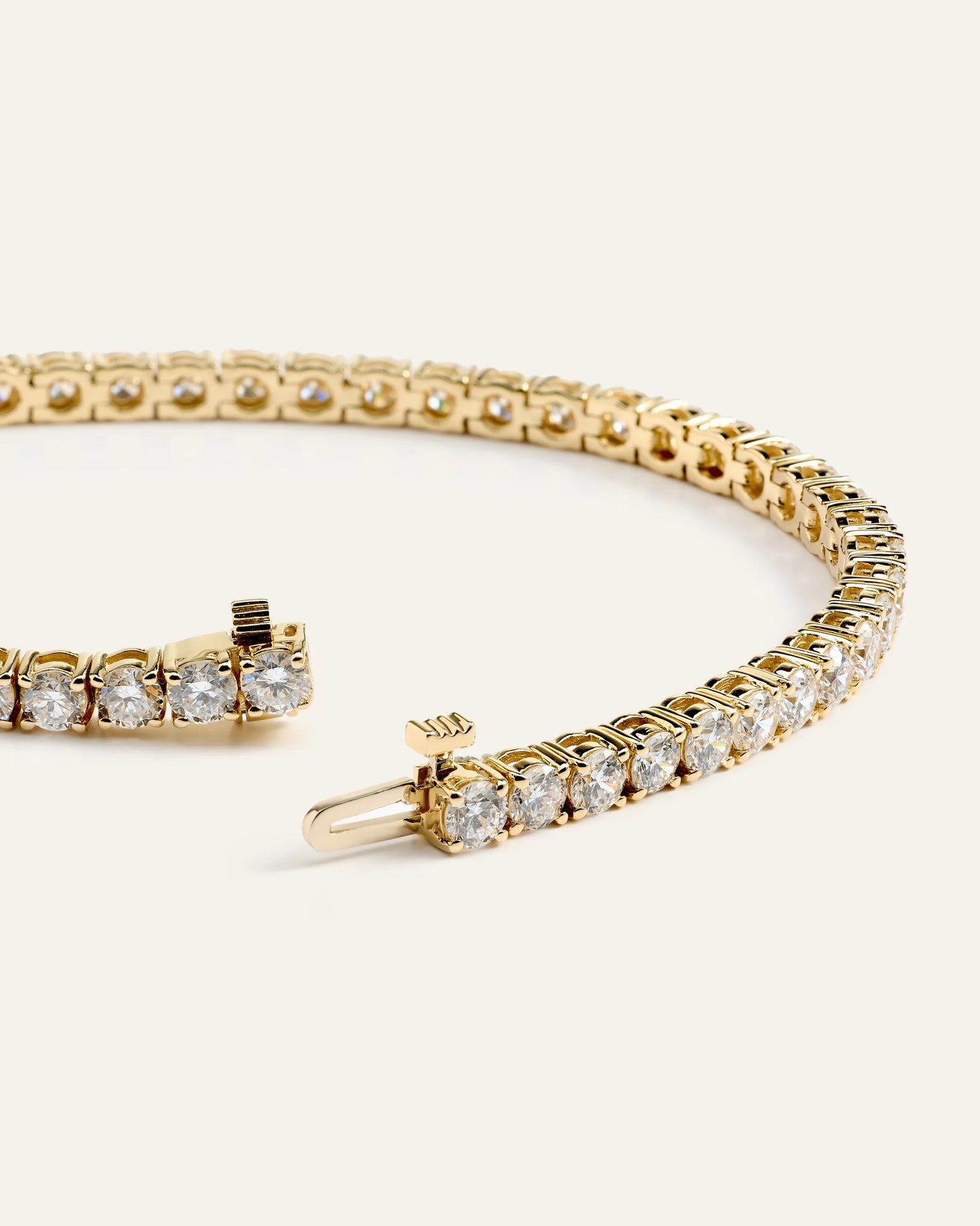 14K Gold Diamond Petite Tennis Bracelet - 1ctw - One Size / Yellow Gold