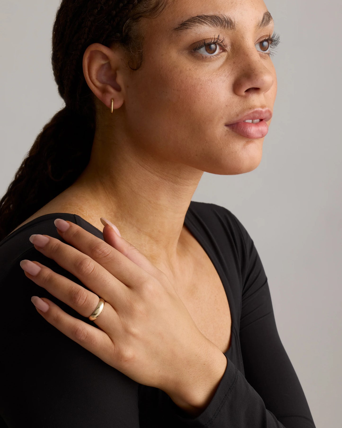 Low Dome Band - 5mm - 6 / Yellow Gold