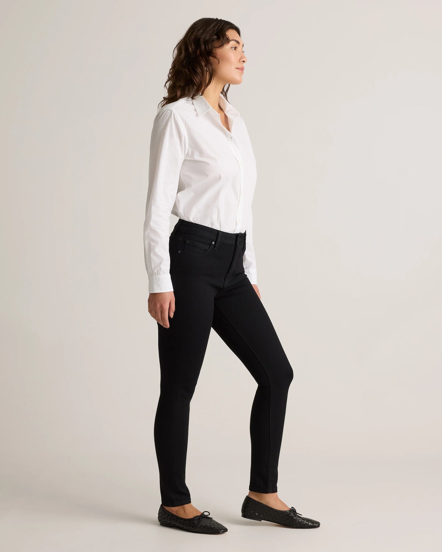 Bella Stretch Skinny Jeans - 24 / Black
