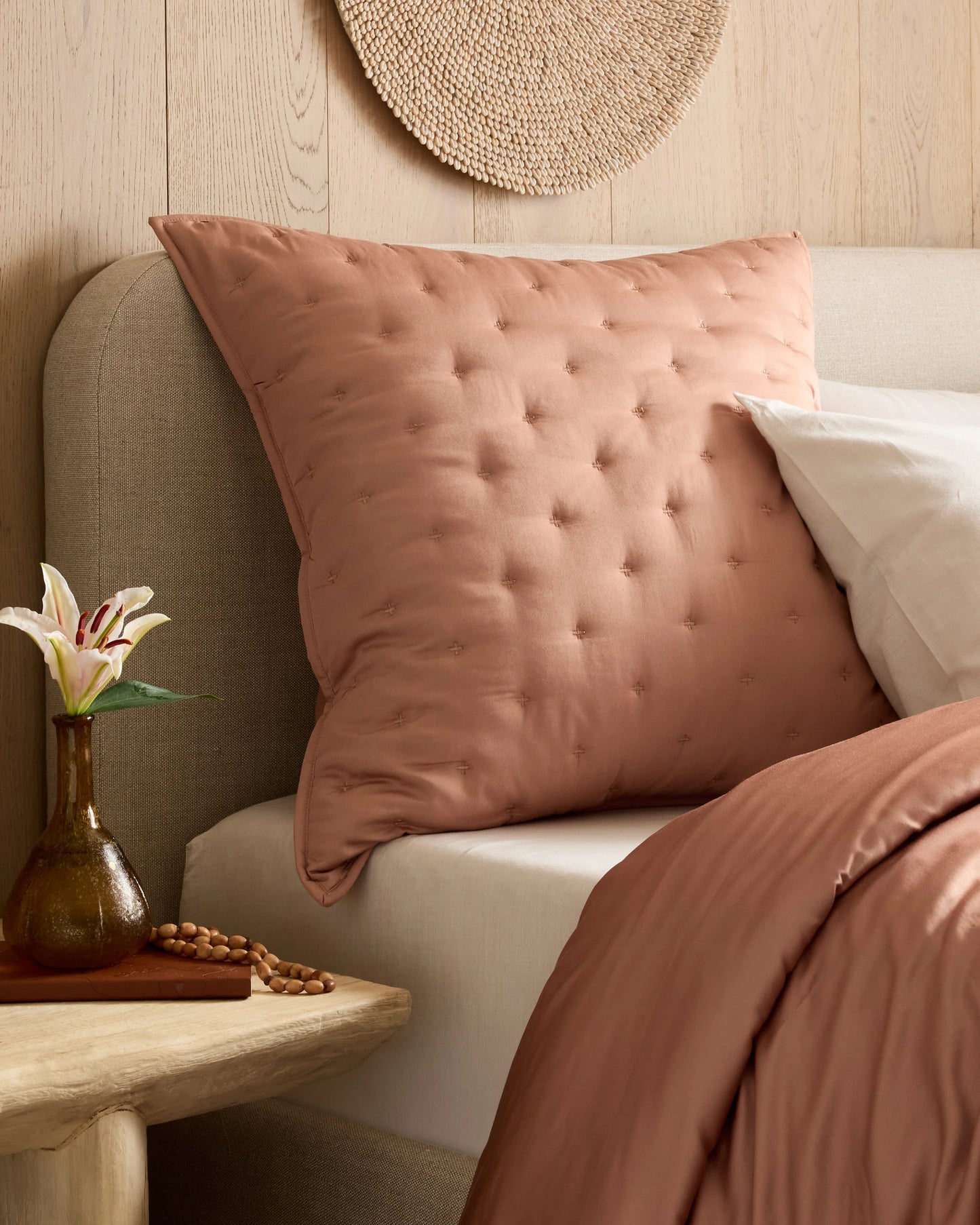 Bamboo Dream Quilted Euro Sham - Euro / Sage