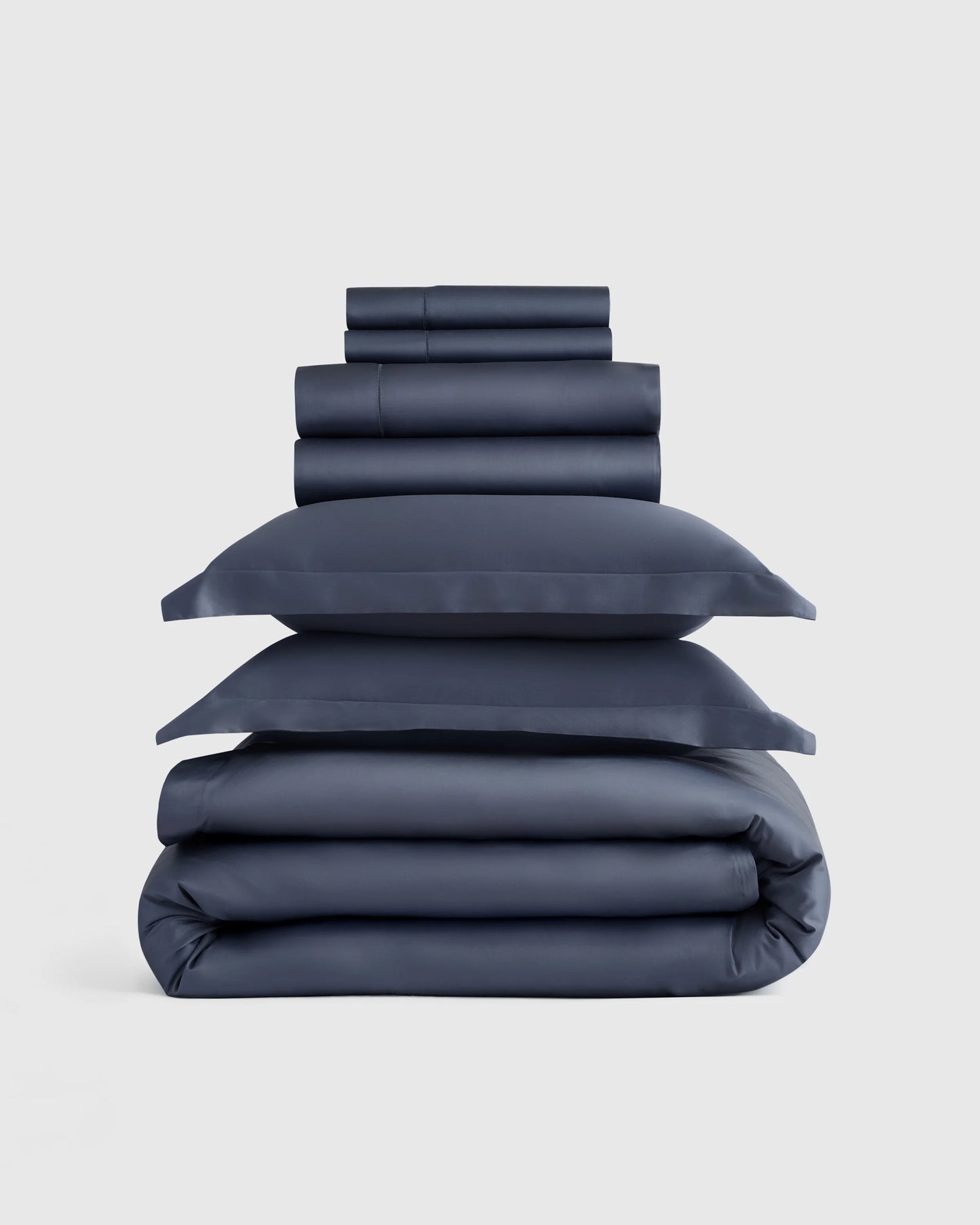 Signature Giza Cotton Sateen Deluxe Bedding Bundle - Twin / Dried Sage