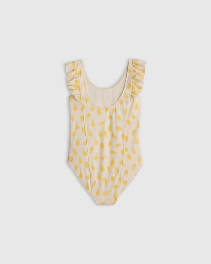 Ruffle One Piece Swimsuit - 6 / Soft Ditsy Floral