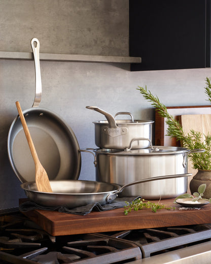 5-Ply Stainless Steel 10" Nonstick Frying Pan - One Size / No Color