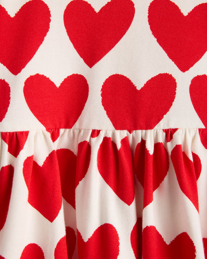 Organic Cotton Skater Dress - 3-6M / Animal Print