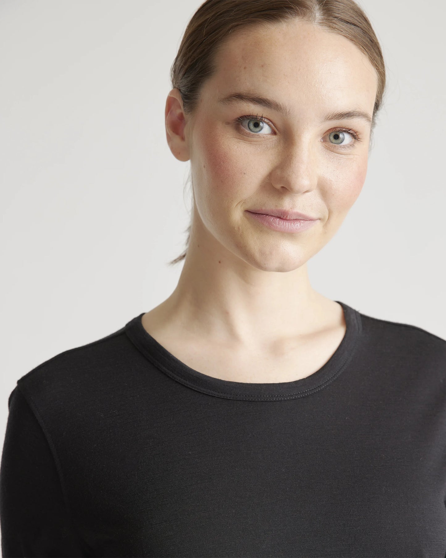 100% Merino Wool All-Season Base Layer Tee - XS / Sea Spray Green