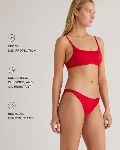 Italian Low-Rise Bikini Bottom - XS / Deep Navy