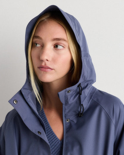 Weather Proof Oversized Rain Jacket - XS / Tea Green