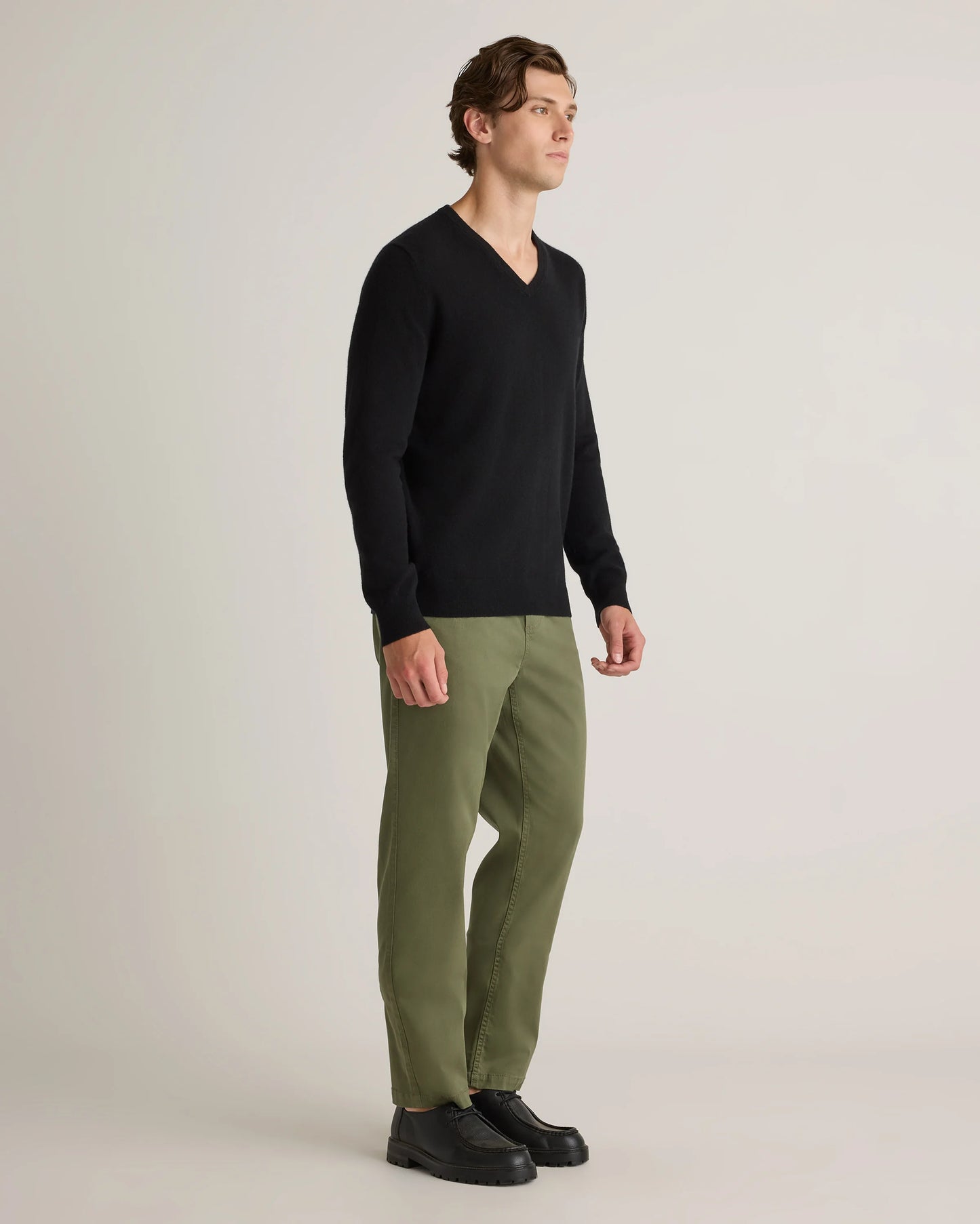 Cotton Chino Drawstring Pants - S / Admiral