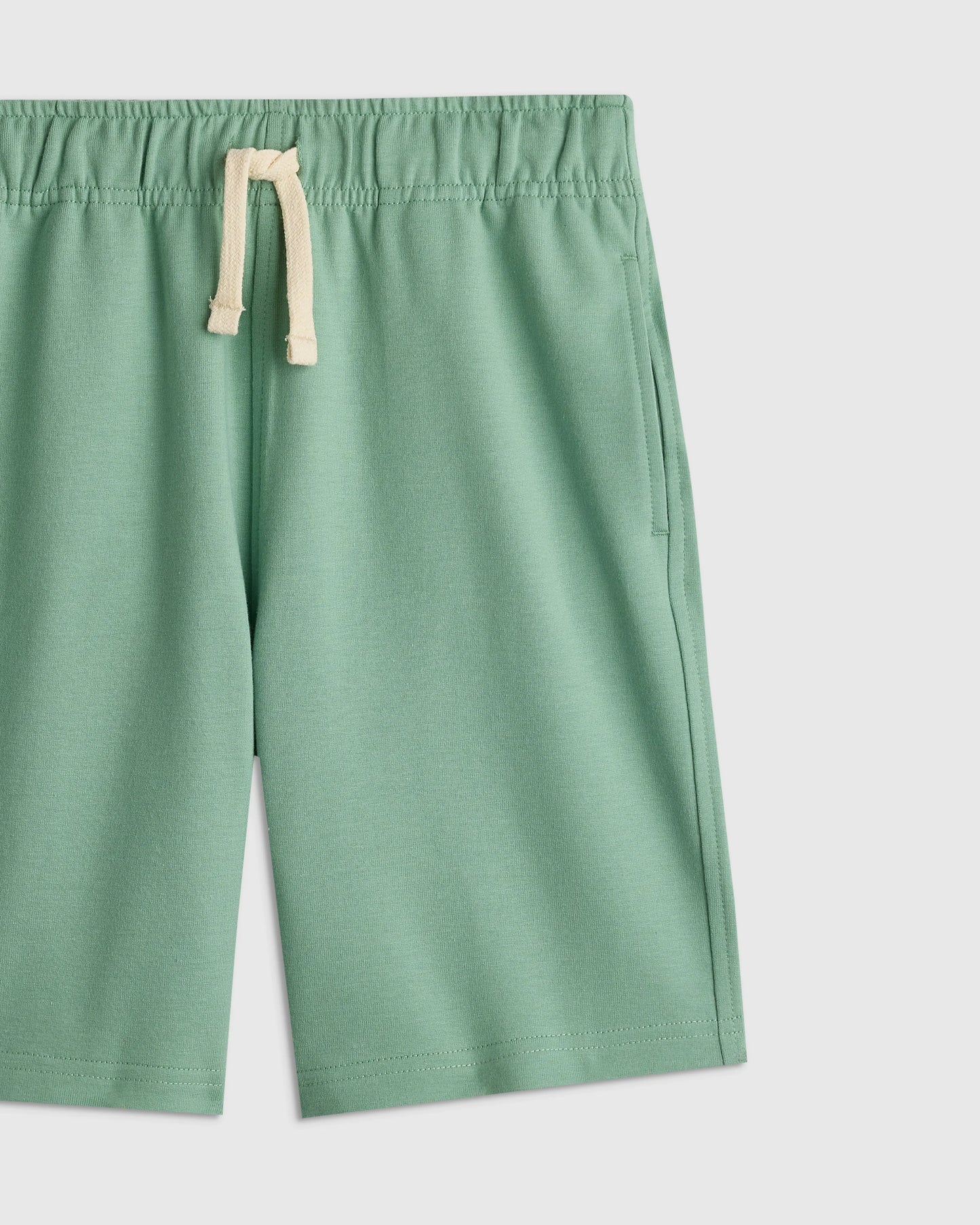 Organic Cotton French Terry Short - 6 / Heather Grey