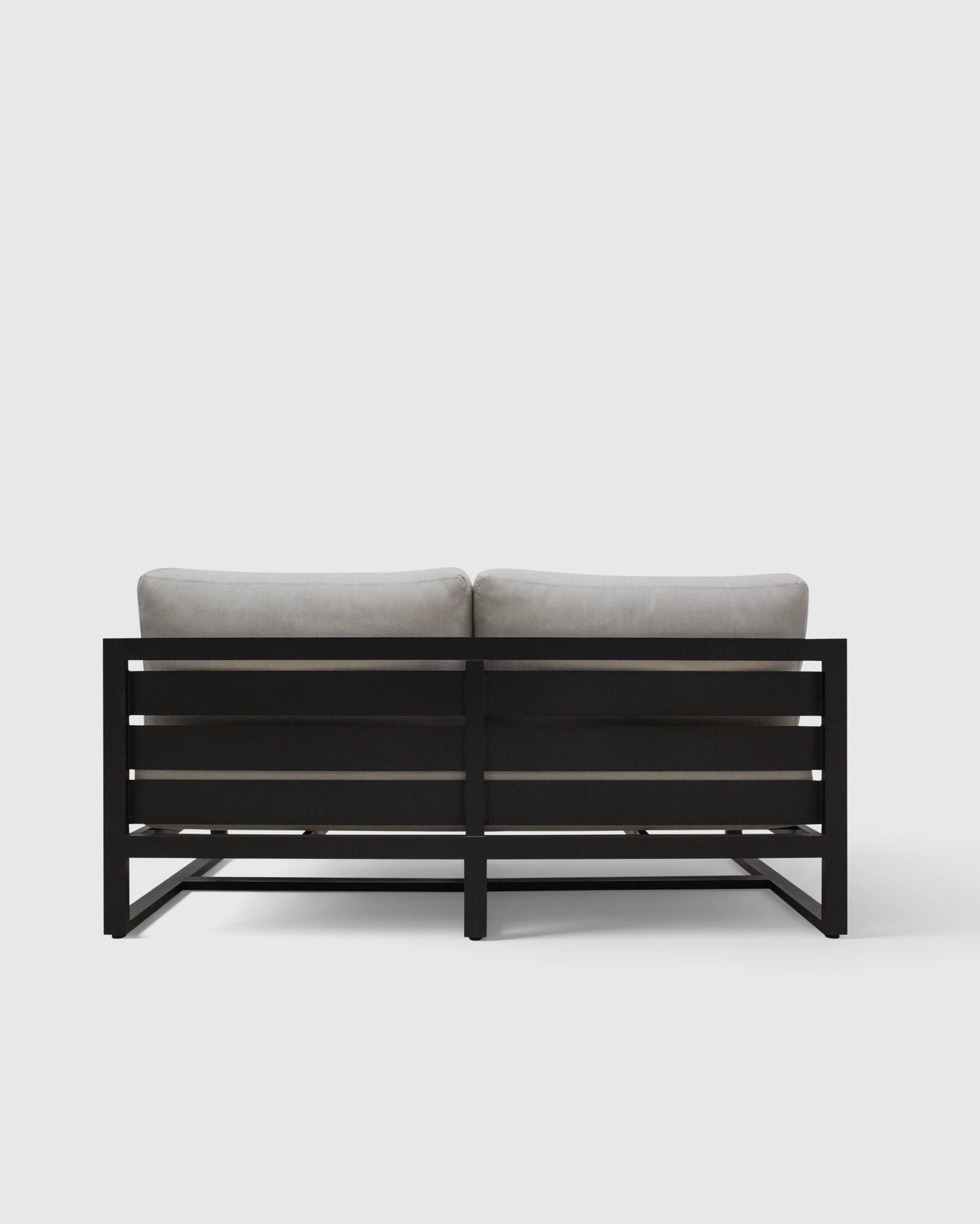 Linear Aluminum Outdoor Sofa - 65" / Dark Charcoal