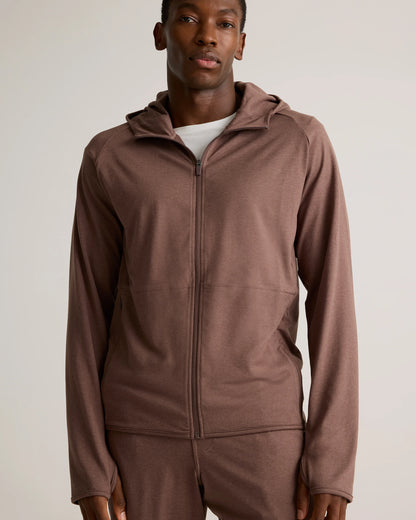 Flowknit Performance Zip Hoodie - S / Heather Grey